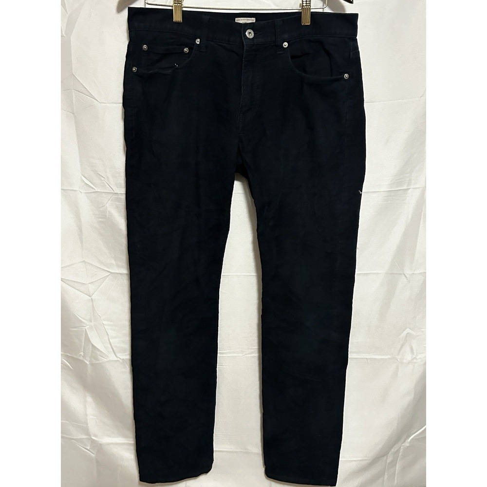 J.Crew 484 Slim Corduroy Pants Mens 32x32 Dark Blue/Black